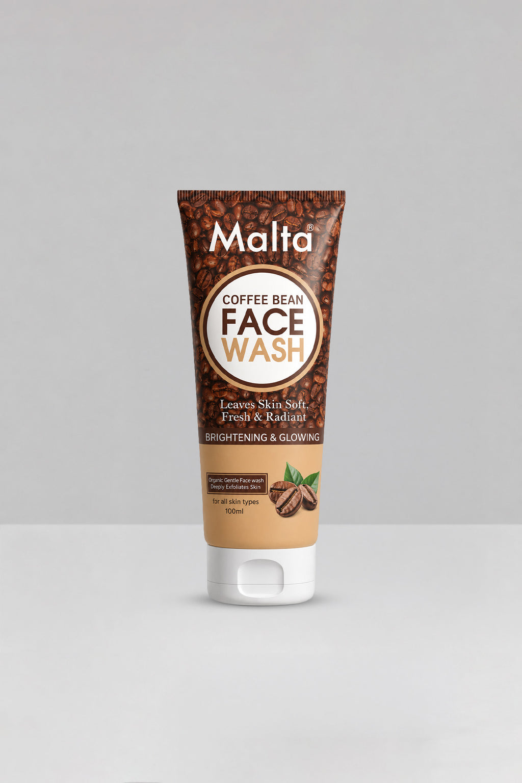 Malta Coffee Bean Face Wash - Brightening & Glowing