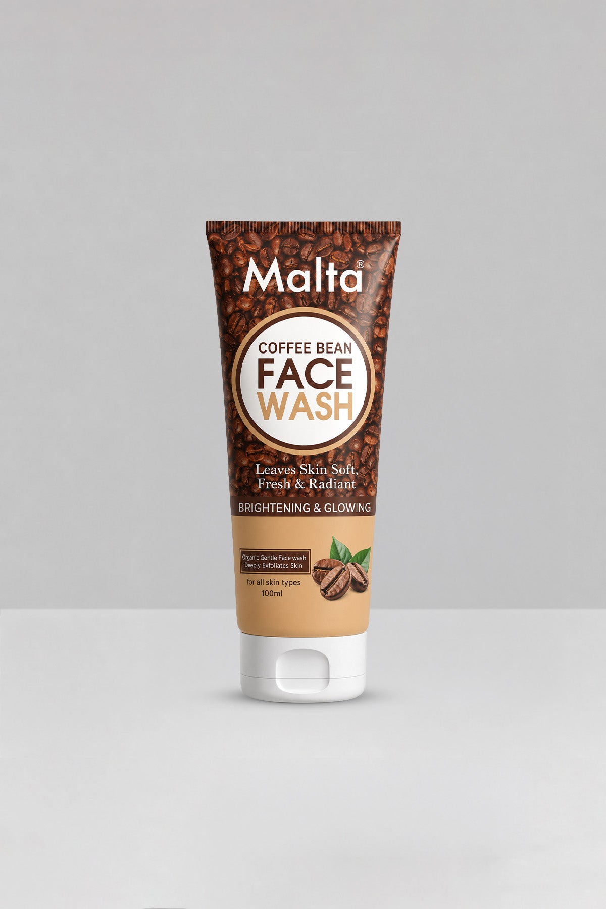 Malta Coffee Bean Face Wash - Brightening & Glowing