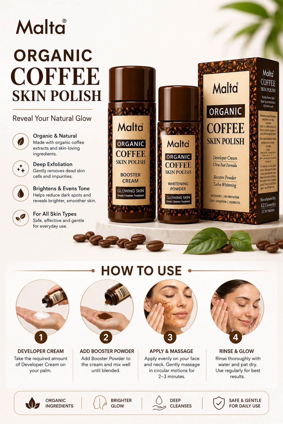 Malta Organic Cofee Kit