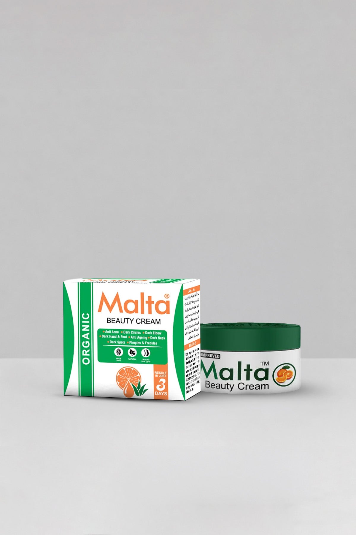 Malta Organic Whitening Beauty Cream