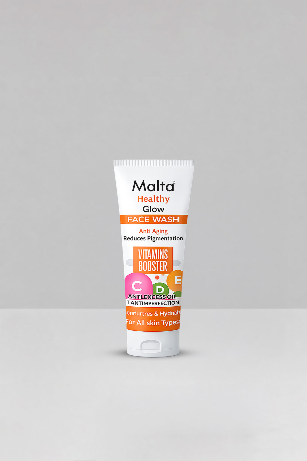 Malta Whitening Face Wash - Anti Aging, Vitamins Booster