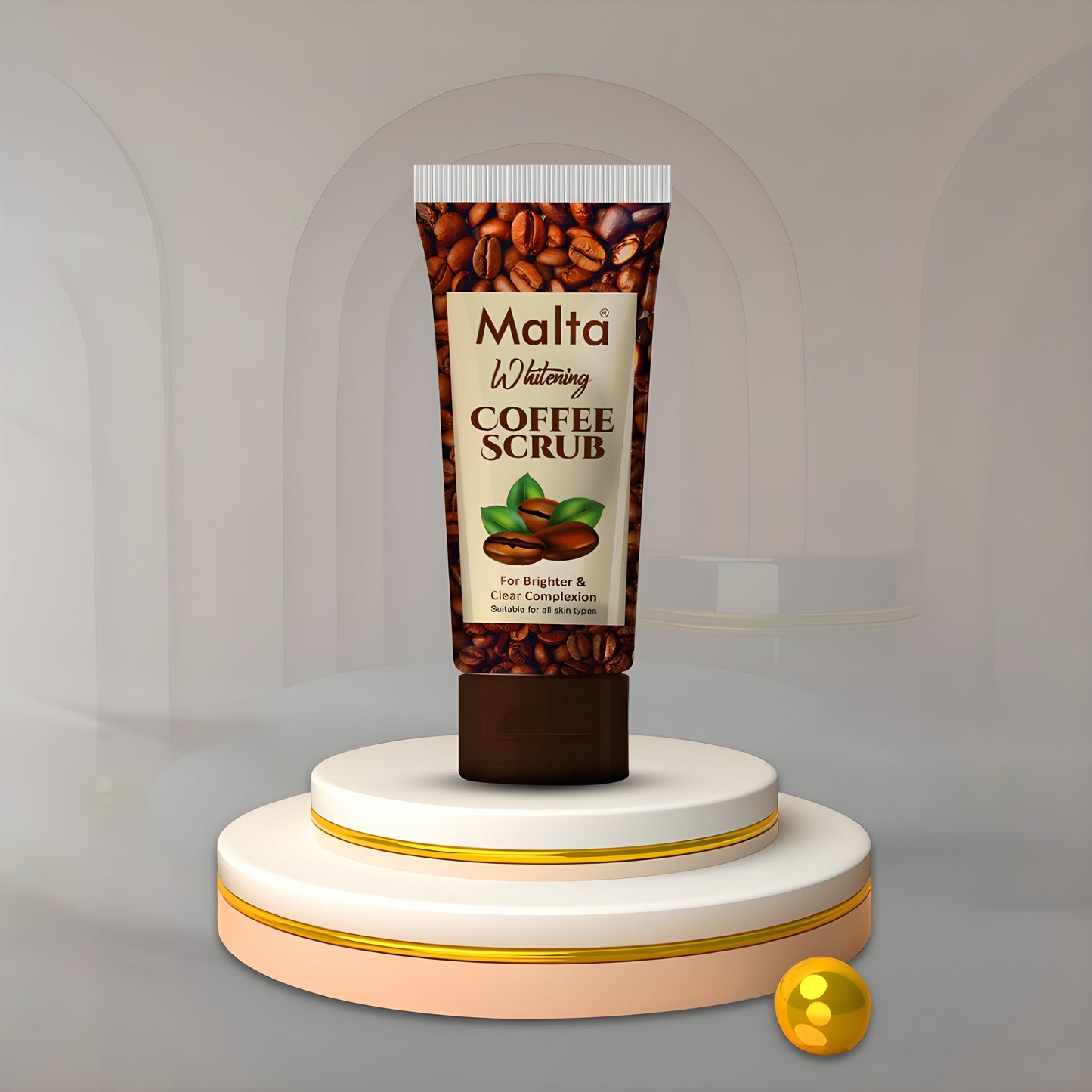 Malta Organic Brightening Coffee Scrub Kit