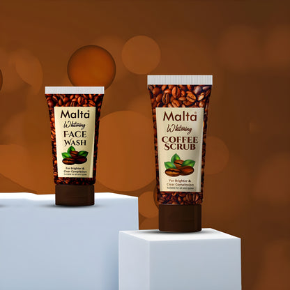 Malta Organic Brightening Coffee Scrub Kit